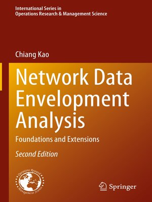 cover image of Network Data Envelopment Analysis